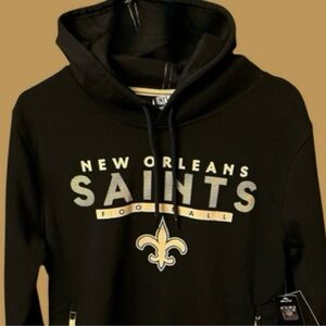 Mens New Orleans Saints Hoodie SMALL
NFL New Orleans Saints Sweatshirt SM Black